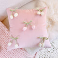 French-Vintage-Tulip-Ruffle-Pillow Covers