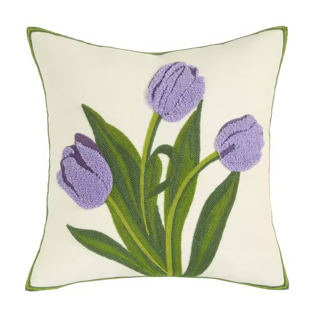 Tulip-Flower-Embroidered-Pllow-Cover