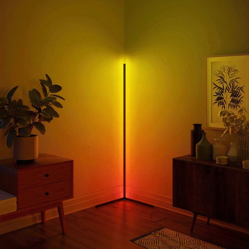 smart ambient lighting corner led stand aesthetic room decor