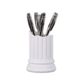 broken ancient column shaped pen holder