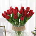 artificial tulip flowers bouquet roomtery aesthetic room decor
