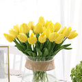 artificial tulip flowers bouquet roomtery aesthetic room decor