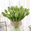artificial tulip flowers bouquet roomtery aesthetic room decor