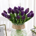 artificial tulip flowers bouquet roomtery aesthetic room decor