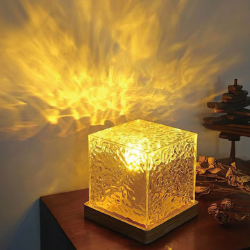 aurora night light ambient ice cube lamp aesthetic room lighting