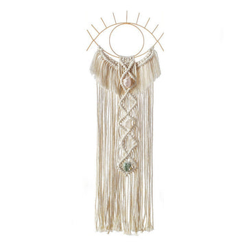 boho aesthetic room decor wall hanging macrame roomtery