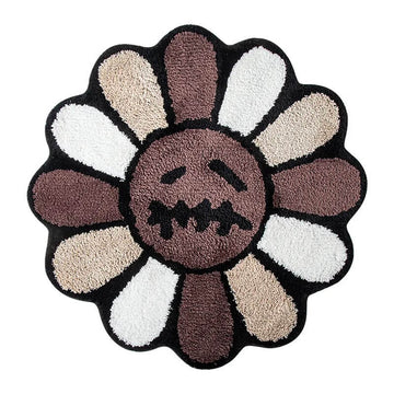 Zombie Daisy Accent Rug