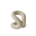 curvy ceramic makeup brush holder vanilla girl aesthetic room decor roomtery