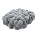 hand-knitted chunky soft plush cushion throw pillow roomtery