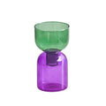 double color glass vase set roomtery aesthetic room decor