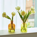 double color glass vase set roomtery aesthetic room decor