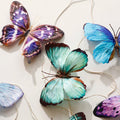 cute and colorful butterflies wall hanging garland