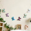 cute and colorful butterflies wall hanging garland