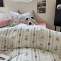floral coquette print dusty pink color bedding duvet cover set
