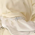 coquette kawaii aesthetic princess bedding set with baws ruffles and laces roomtery
