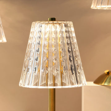 Crystal Shade LED Table Lamp