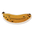 banana shapeed cute tufted rug