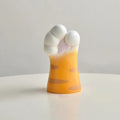 cute cat pow shaped tabletop ceramic vase for flowers roomtery aesthetic room decor