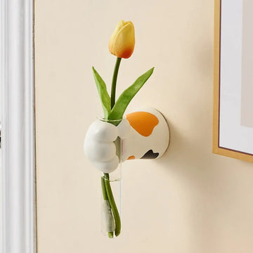 Cute Cat Paw Wall Hanging Vase