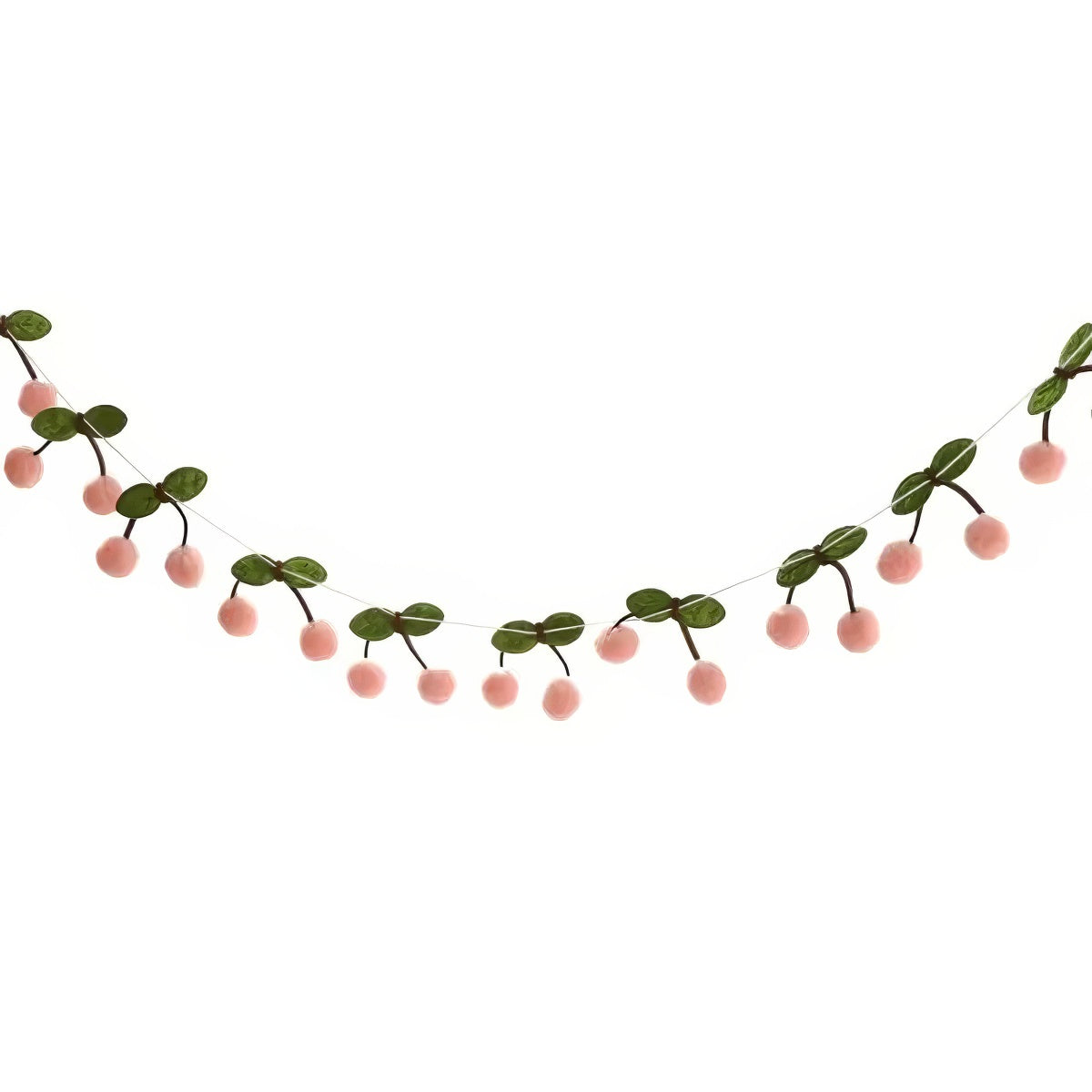 cute fake cherries wall hanging artificial cherry garland