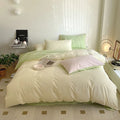 pastel dusty shades color 100 cotton bedding duvet cover set roomtery