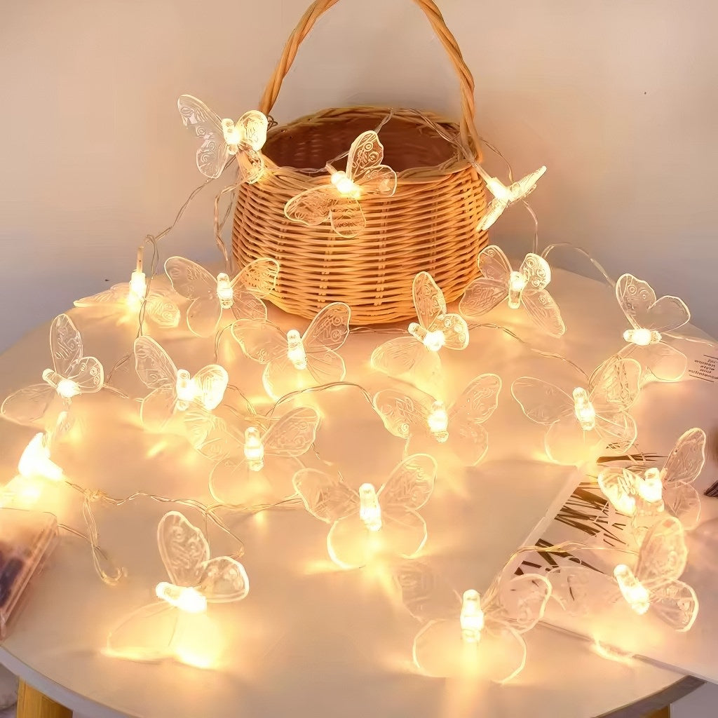 Fairy Butterflies Aesthetic String Lights