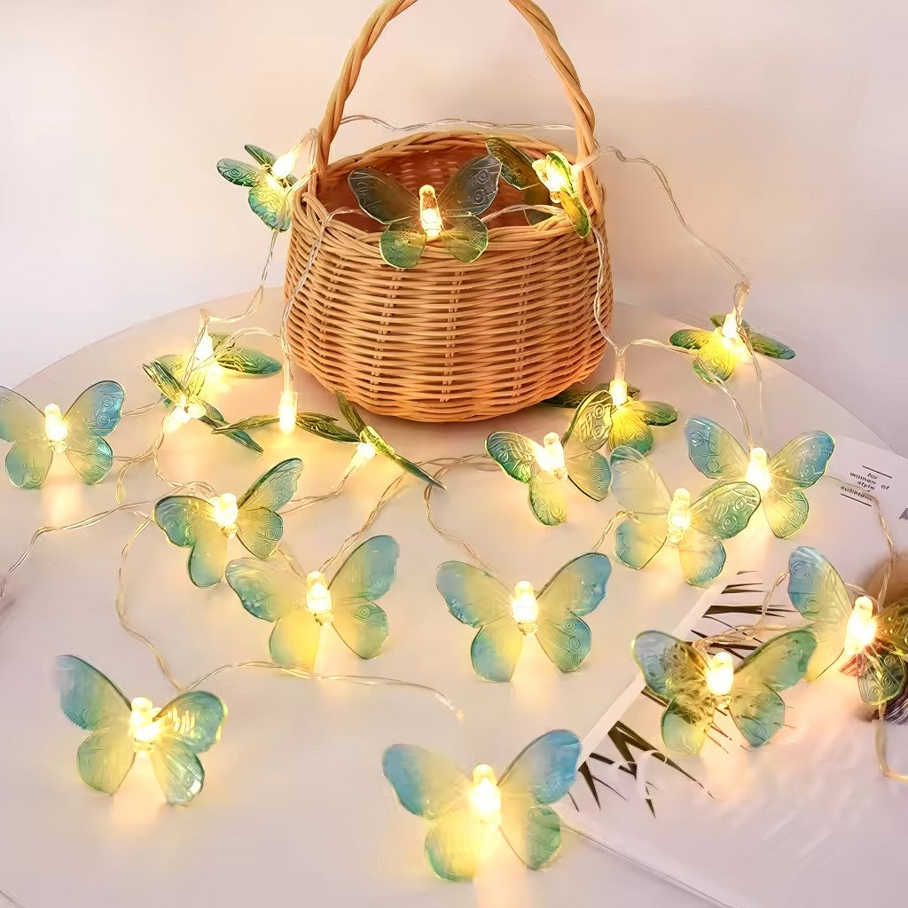 Fairy Butterflies Aesthetic String Lights