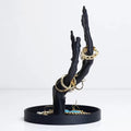 goth witchcore jewelry stand skeleton hand