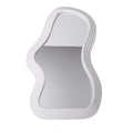 wavy irregular curvy wall mirror in danish pastel aesthetic decor roomtery