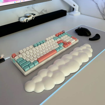 Cloud Shaped Keyboard & Mouse Wrist Rest