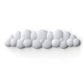 ergonomic white cloud shaped keyboard wrist rest pad roomtery