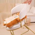 kawaii toast shaped plush seat cushion roomtery