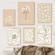 Boho Aesthetic Light Beige Canvas Posters