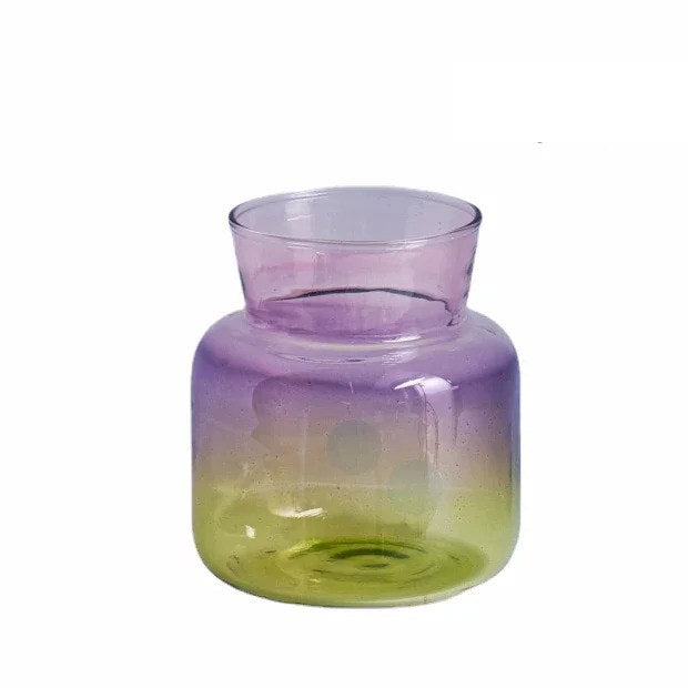 pastel mini colored glass decorative vase roomtery aesthetic room decor