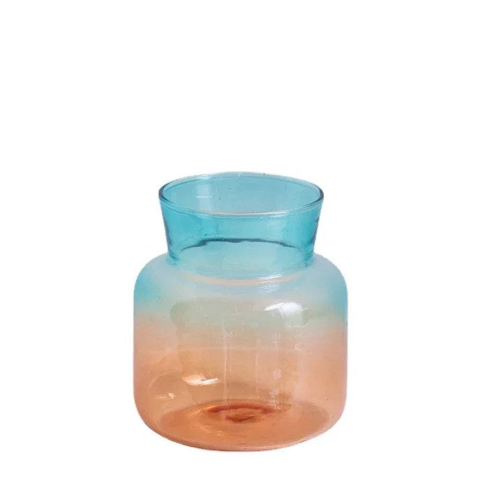 pastel mini colored glass decorative vase roomtery aesthetic room decor