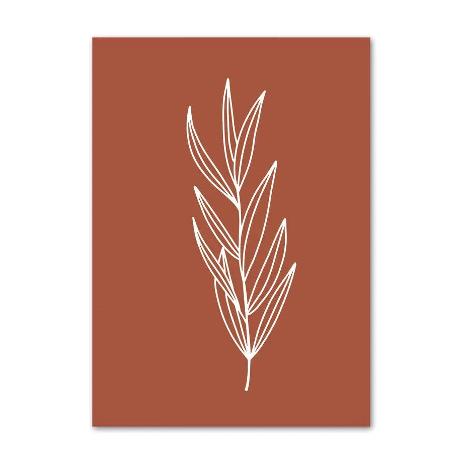 boho aesthetic brown color styled wall art print gallery wall canvas posters roomtery aesthetic room decro