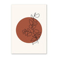 boho aesthetic brown color styled wall art print gallery wall canvas posters roomtery aesthetic room decro