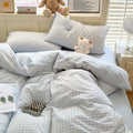 kawaii pastel aesthetic bedding duvet cover set