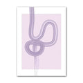 pastel purple minimalist art gallery wall canvas posters for room roomtery