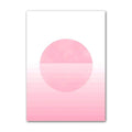 pastel purple minimalist art gallery wall canvas posters for room roomtery