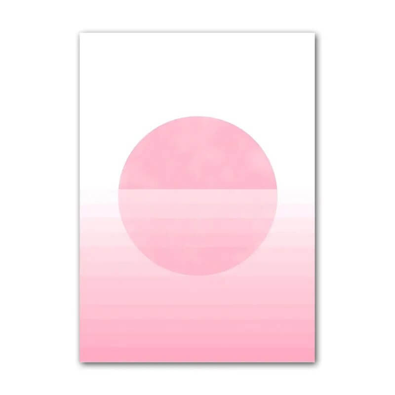 pastel purple minimalist art gallery wall canvas posters for room roomtery