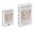 picasso minimalist print fake book storage box