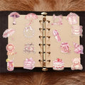 coquette aesthetic pastel pink color palette aesthetic girly cute sticker pack