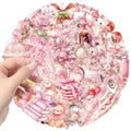 coquette aesthetic pastel pink color palette aesthetic girly cute sticker pack