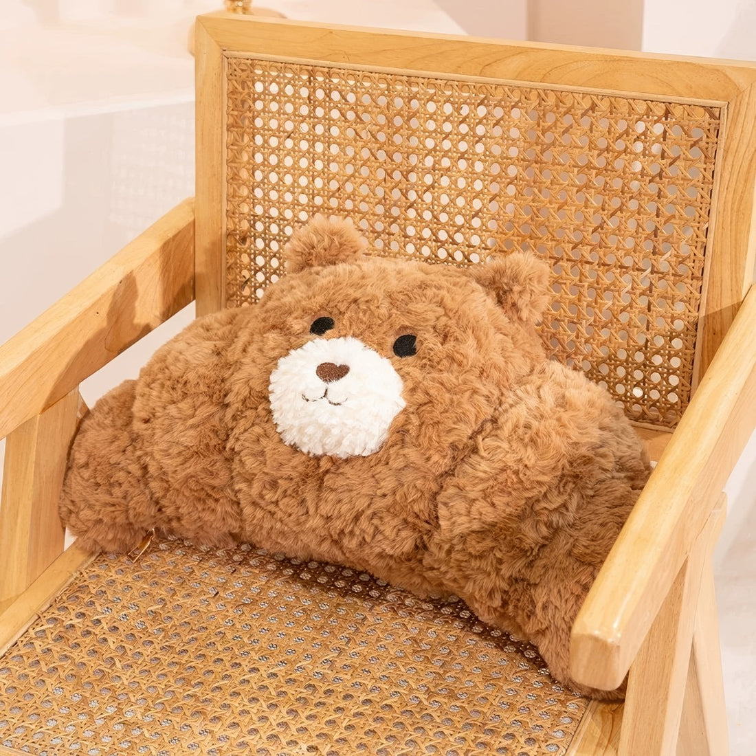 bear croissant terry plush aesthetic toy