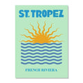preppy cities french print pastel canvas posters gallery wall art