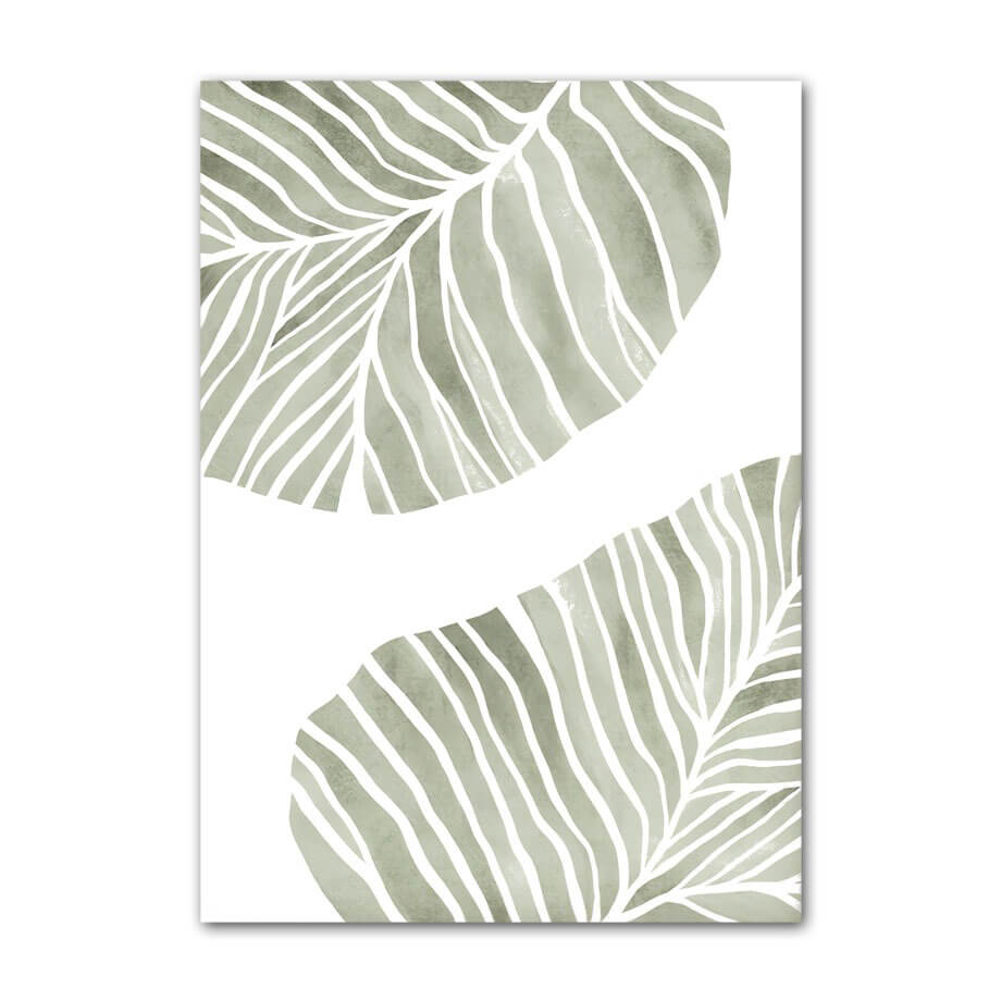 sage green aesthetic gallery wall art canvas poster roomtery