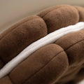 plush stuffed sandwich cookie biscuit throw decorative pillow roomtery