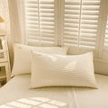 ruffle aesthetic bedding duvet cover set vanilla girl room decor roomtery