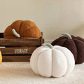 terry pumpkin decorative fall aesthetic throw pillow cushion